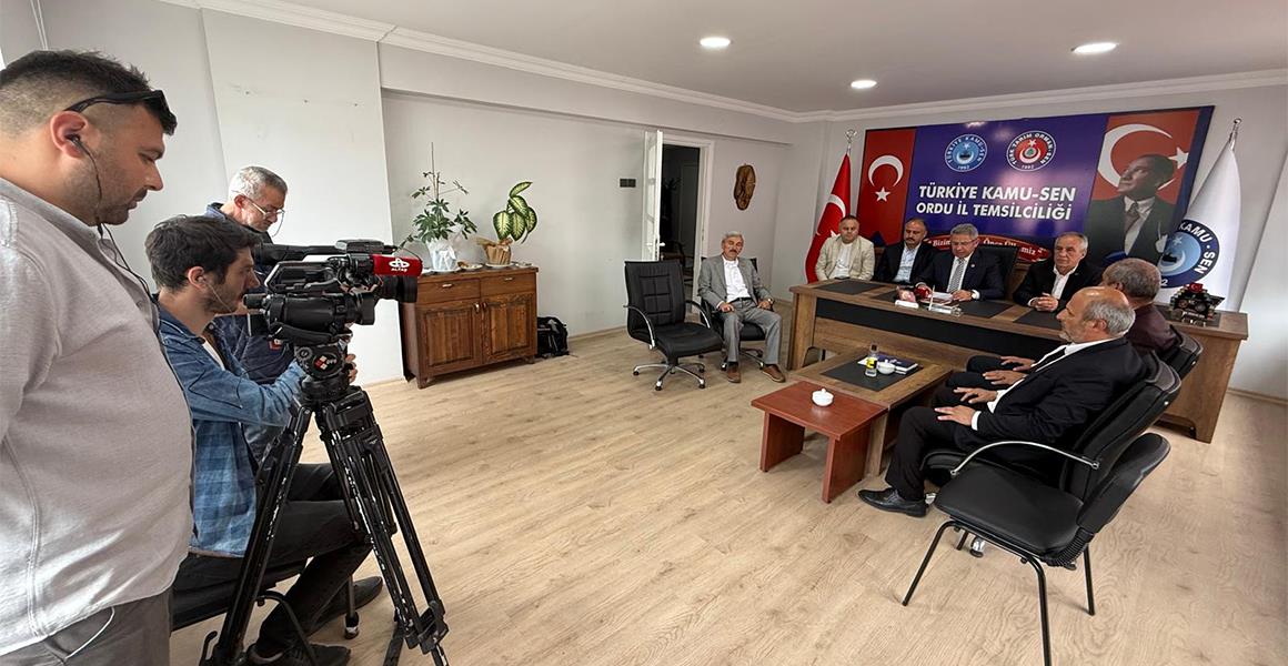 GENEL BAŞKAN YARDIMCIMIZ HİLMİ ŞANLI BASIN AÇIKLAMASINDA BULUNDU.