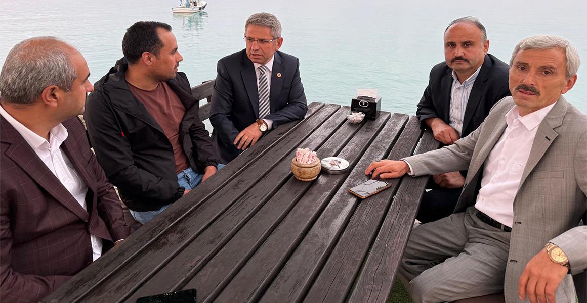 GENEL BAŞKAN YARDIMCIMIZ ŞANLI`DAN TAZİYE ZİYARETİ