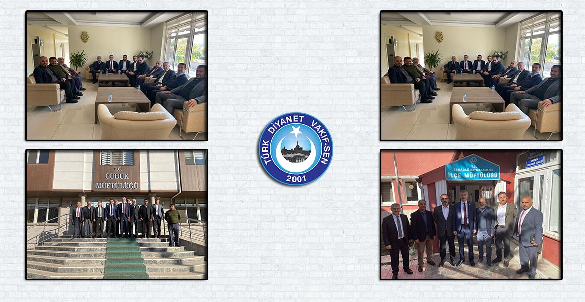 GENEL BAŞKANIMIZ BİR DİZİ ZİYARETLERDE BULUNDU.