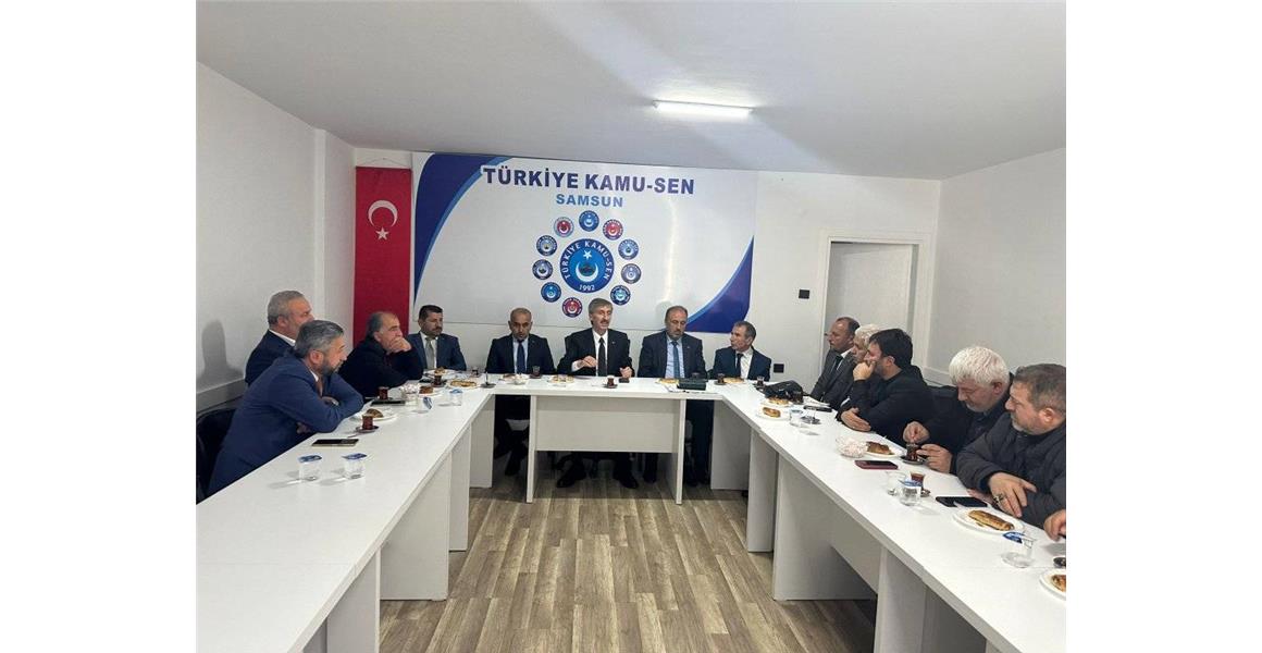 Samsun-Sinop Şubemizin Yönetim Kurulu Üyeleri ve Temsilcileriyle Bir Araya Geldik.