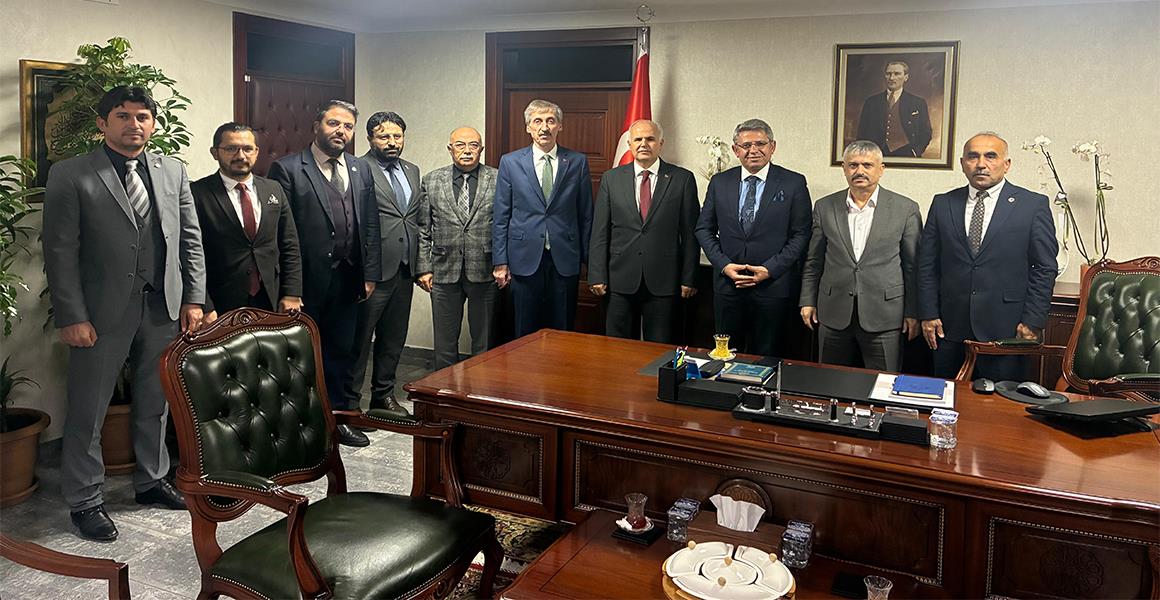 GENEL MERKEZİMİZDEN DİYANET İŞLERİ BAŞKAN YARDIMCISINA ZİYARET