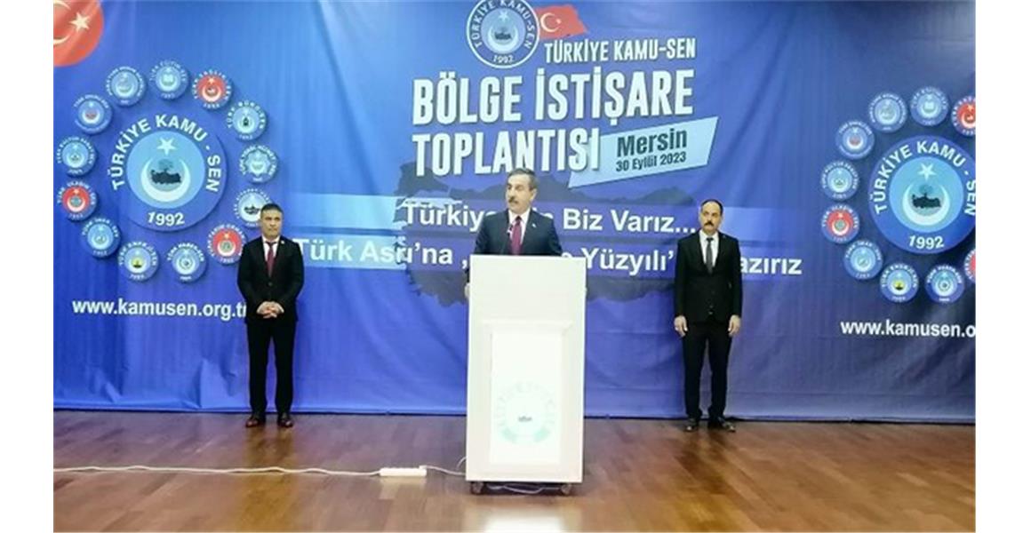 "TÜRK YÜZYILI`NA BİZ DE VARIZ" TEMALI MERSİN BÖLGE İSTİŞARE TOPLANTIMIZI COŞKUYLA GERÇEKLEŞTİRDİK