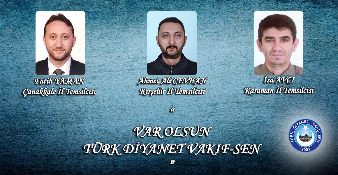 VAR OLSUN TÜRK DİYANET VAKIF-SEN