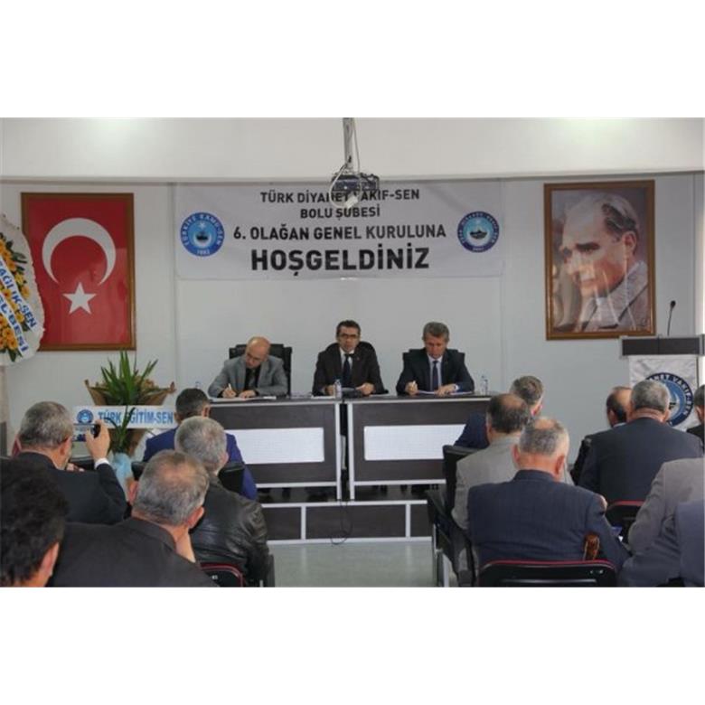 BOLU ŞUBEMİZİN 6. OLAĞAN GENEL KURULU YAPILDI