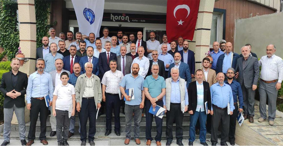 GENEL BAŞKANIMIZ TRABZON`DA ÜYELERİMİZLE BULUŞTU