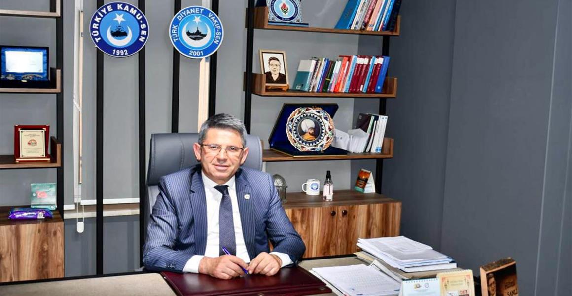 GENEL BAŞKAN YARDIMCIMIZ HİLMİ ŞANLI AÇIKLAMALARDA BULUNDU.