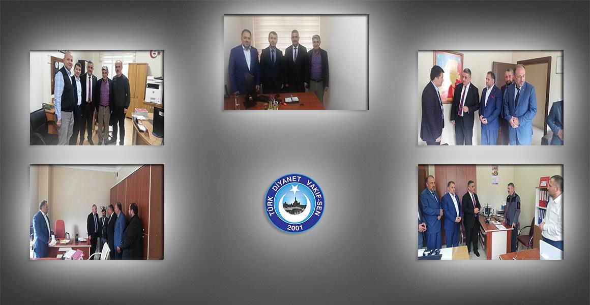 GENEL BAŞKAN YARDIMCIMIZ ARİF GÜRSOY BİR DİZİ ZİYARETLERDE BULUNDU.