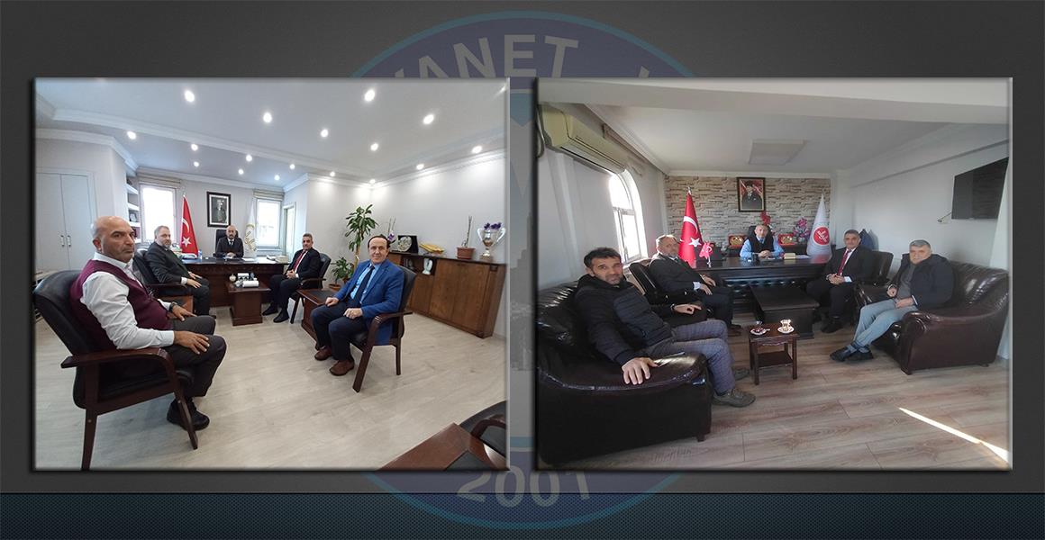 GENEL BAŞKAN YARDIMCIMIZ ARİF GÜRSOY BİR DİZİ ZİYARETLERDE BULUNDU