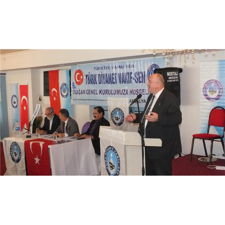 ANTALYA ŞUBEMİZİN 6.OLAĞAN GENEL KURULU YAPILDI