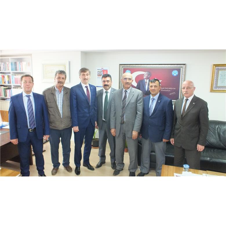 TÜRKİYE KAMU-SEN NİĞDE İL TEMSİLCİLİĞİMİZ`DEN SENDİKAMIZA ZİYARET.