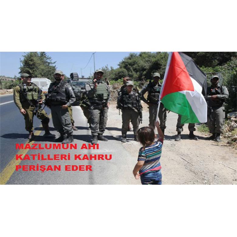 İSRAİL ASKERLERİNİN FİLİSTİN`LİLERE YAPTIKLARI VAHŞETİ KINIYORUZ !