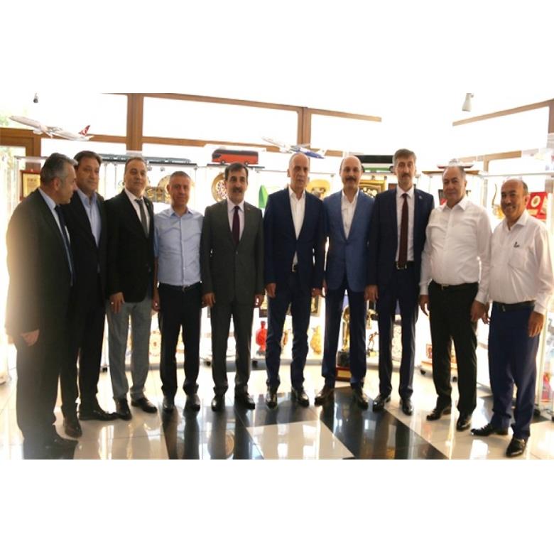 KONFEDERASYONUMUZDAN TÜRK-İŞ`E ZİYARET