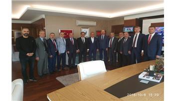 TÜRKİYE KAMU SEN DEN TÜRKGÜN GAZETESİNE HAYIRLI OLSUN ZİYARET