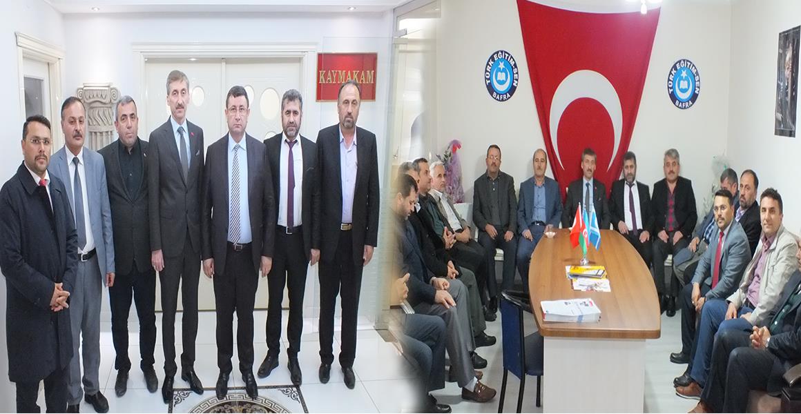 SAMSUN-BAFRA`DA ZİYARETLER DEVAM EDİYOR.