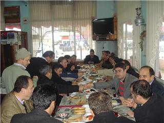 SİNOP İL TEMSİLCİLİĞİ ÜYELERİYLE KAHVALTIDA BİR ARAYA GELDİ