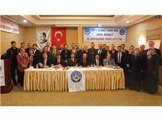 ANTALYA ŞUBE İLÇE TEMSİLCİLER TOPLANTISI YAPILDI