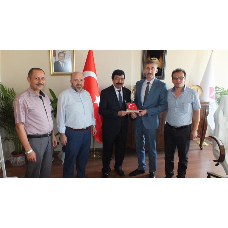 KÂTİP ÇELEBİ ÜNİVERSİTESİ REKTÖRÜ PROF.DR. SAFFET KÖSE ZİYARET EDİLDİ.