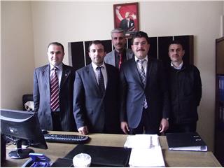 Van İl Müftülüğünde Yeni Göreve Başlayan Personeller Ziyaret Edildi.