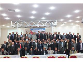 HATAY İL VE İLÇE TEMSİLCİLERİ KOZAKLIDA BULUŞTU