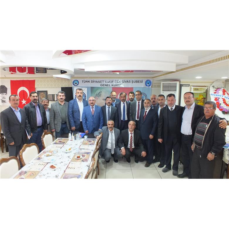 SİVAS ŞUBEMİZİN 6.OLAĞAN GENEL KURULU YAPILDI