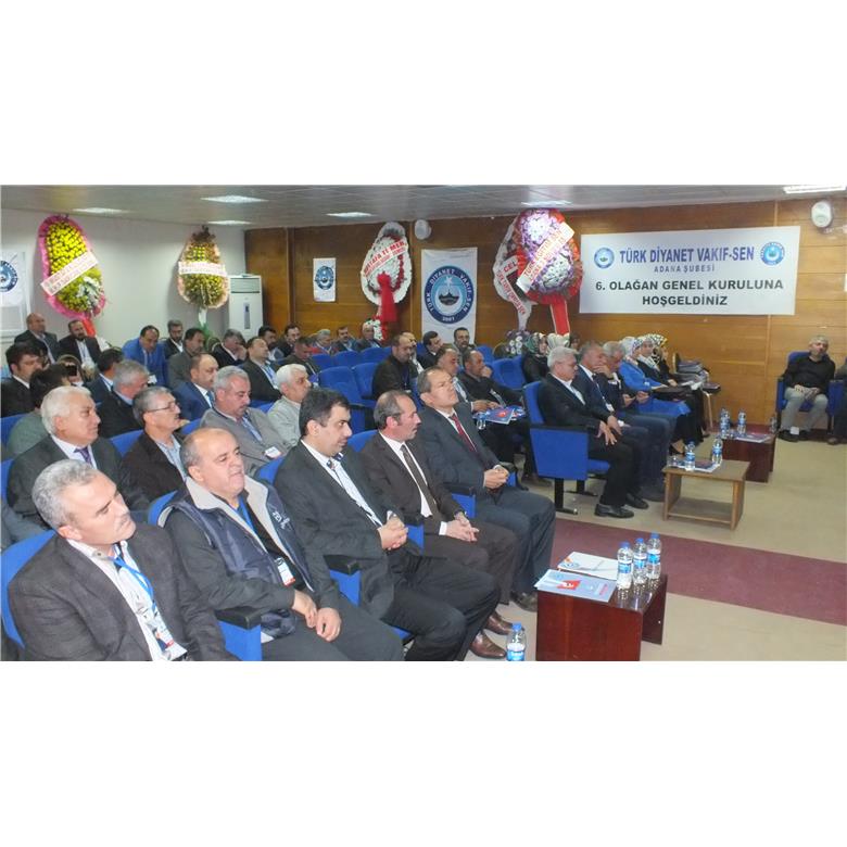 ADANA ŞUBEMİZİN 6.OLAĞAN GENEL KURULU YAPILDI