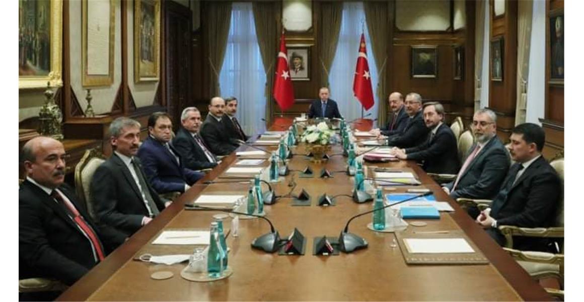 TÜRKİYE KAMU-SEN HEYETİ OLARAK, SAYIN CUMHURBAŞKANIMIZ`I ZİYARET ETTİK