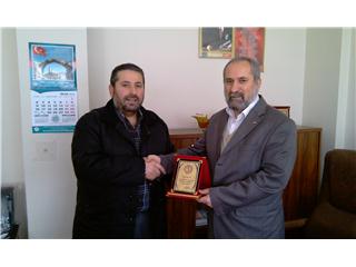 KIRIKKALE-KIDİMDER DEN SENDİKAMIZA PLAKET