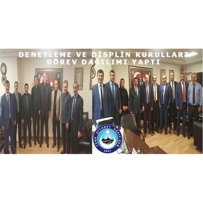 GENEL MERKEZ DENETLEME KURULU GÖREV DAĞILIMINI YAPTI