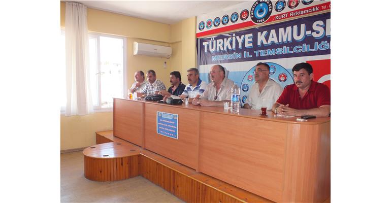 MERSİN ŞUBEMİZ İLÇE TEMSİLCİLERİMİZLE EĞİTİM, İSTİŞARE VE BİLGİLENDİRME TOPLANTISI YAPILDI