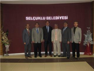 KONYA ŞUBE:Konya Diyanet Çalışanları Platformu Selçuklu Belediye Başkanını Ziyaret etti