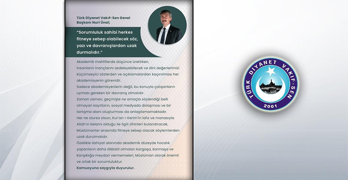 "HERKES SORUMLULUĞUNU BİLMELİDİR"