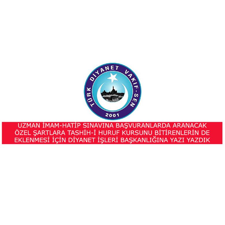 UZMAN İMAM-HATİPLİK SINAVINA TASHİH-İ HURUF KURSUNU BİTİRENLERİN DE GİREBİLMESİ İÇİN ADIM ATTIK