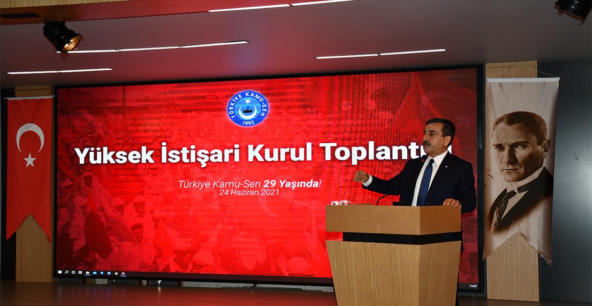 YÜKSEK İSTİŞARİ KURUL TOPLANTISI ANKARA`DA GERÇEKLEŞTİRİLDİ