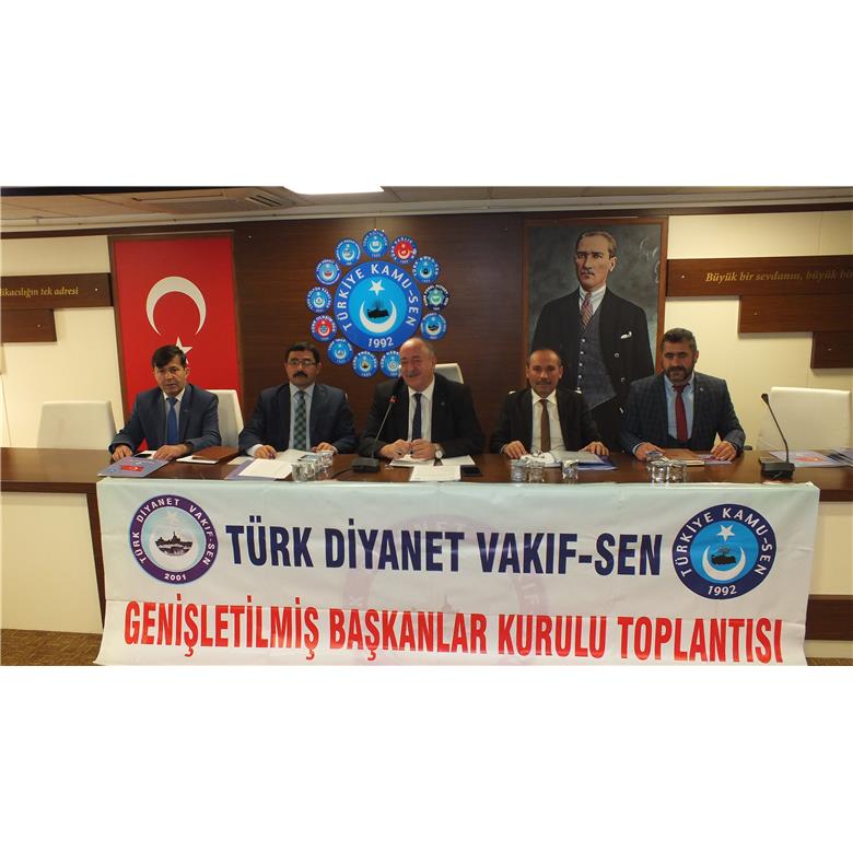 BAŞKANLAR KURULU TOPLANTIMIZI GERÇEKLEŞTİRDİK.