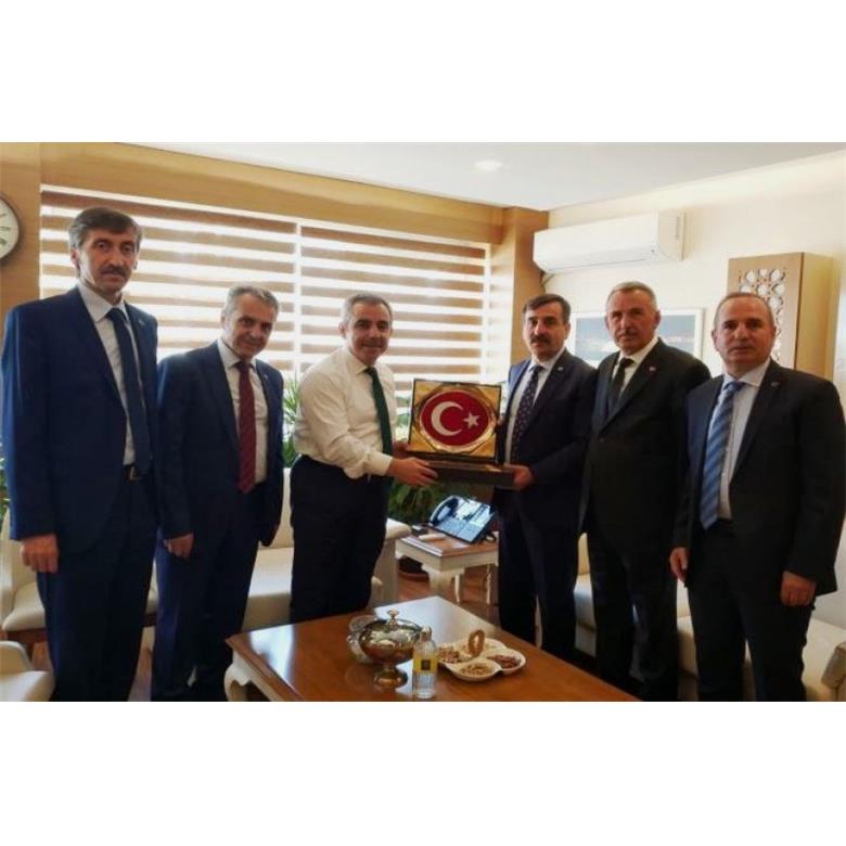 DEVLET PERSONEL BAŞKANI ENES POLAT`I ZİYARET ETTİK