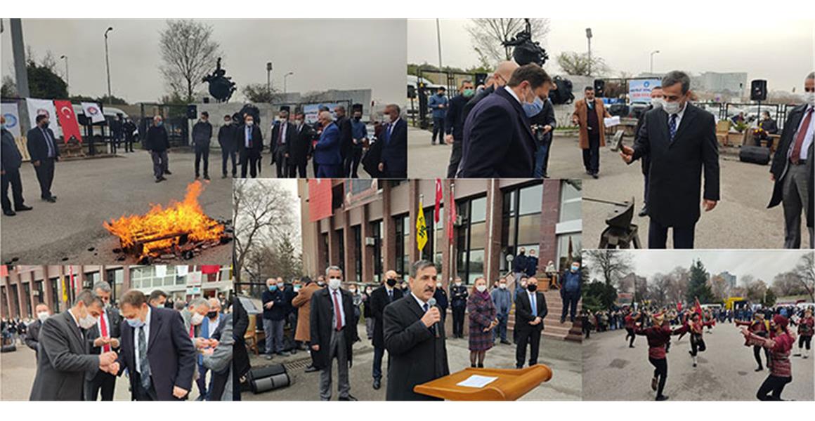 ANKARA PTT BAŞMÜDÜRÜLÜĞÜ`NDE NEVRUZ COŞKUSU