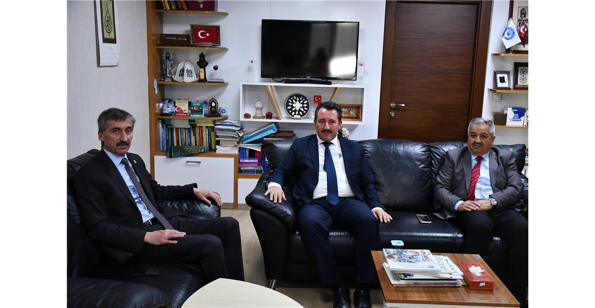 GÖLBAŞI İLÇE MÜFTÜMÜZ GENEL BAŞKANIMIZI ZİYARET ETTİ