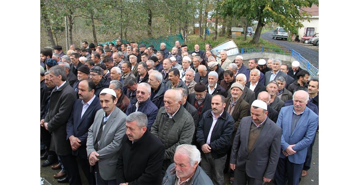 GENEL BAŞKANIMIZ GİRESUN İL TEMSİLCİMİZİN ANNESİNİN CENAZE TÖRENİNE KATILDI