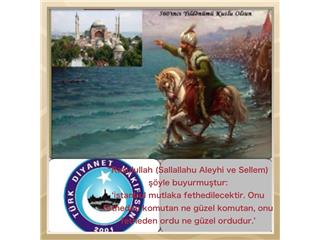 FETHİN 560. YILDÖNÜMÜ KUTLU OLSUN