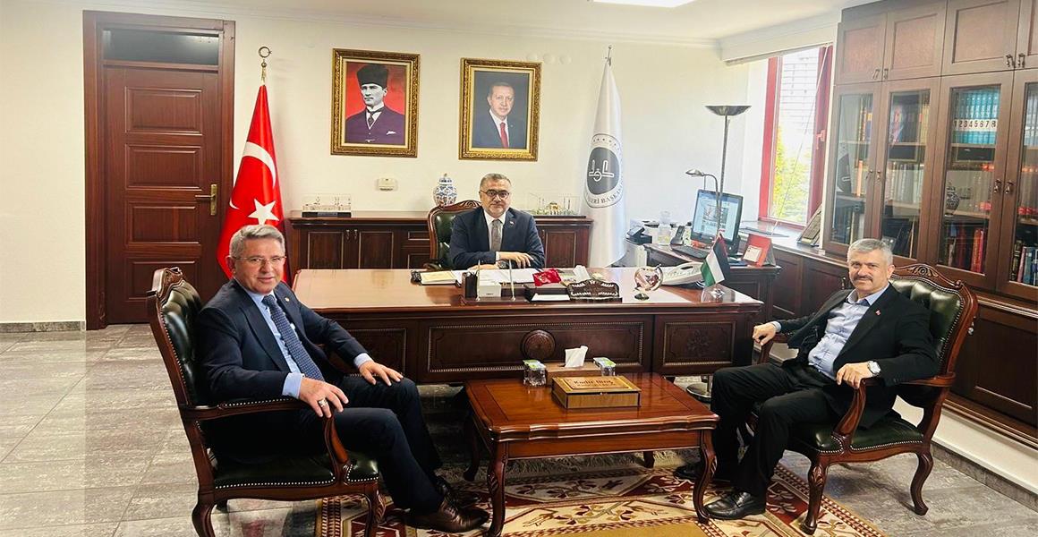 DİYANET İŞLERİ BAŞKAN YARDIMCISI KADİR DİNÇ ZİYARET EDİLDİ.