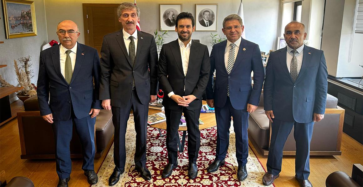 BAKAN YARDIMCISI DR. BATUHAN MUMCU ZİYARET EDİLDİ