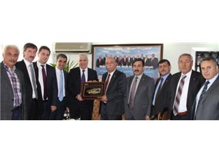 MAKEDONYA TÜRK HAREKET PARTİSİ KONFEDERASYONUMUZU ZİYARET ETTİ