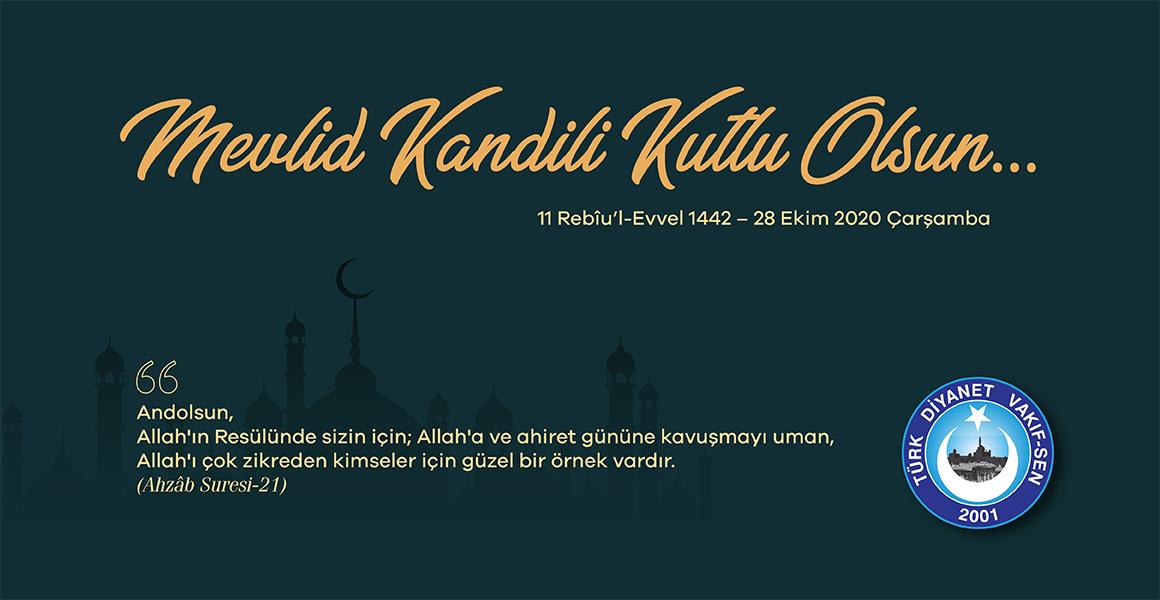 MEVLİD KANDİLİ KUTLU OLSUN