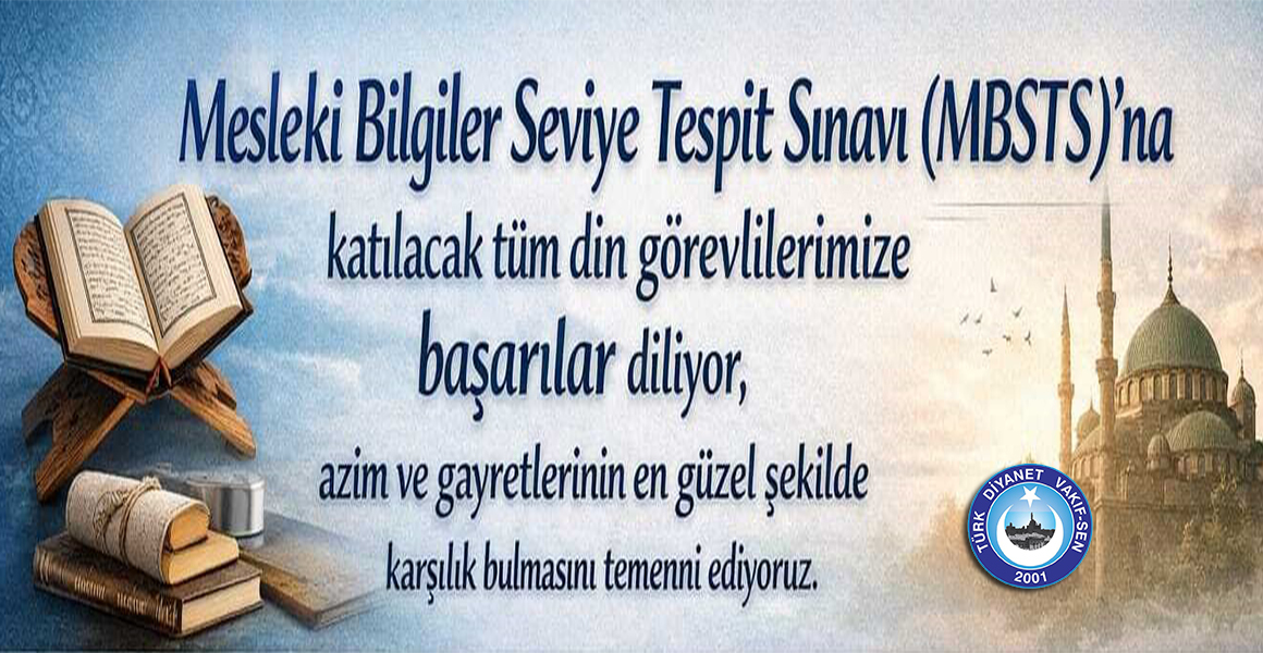 BAŞARILAR DİLİYORUZ.