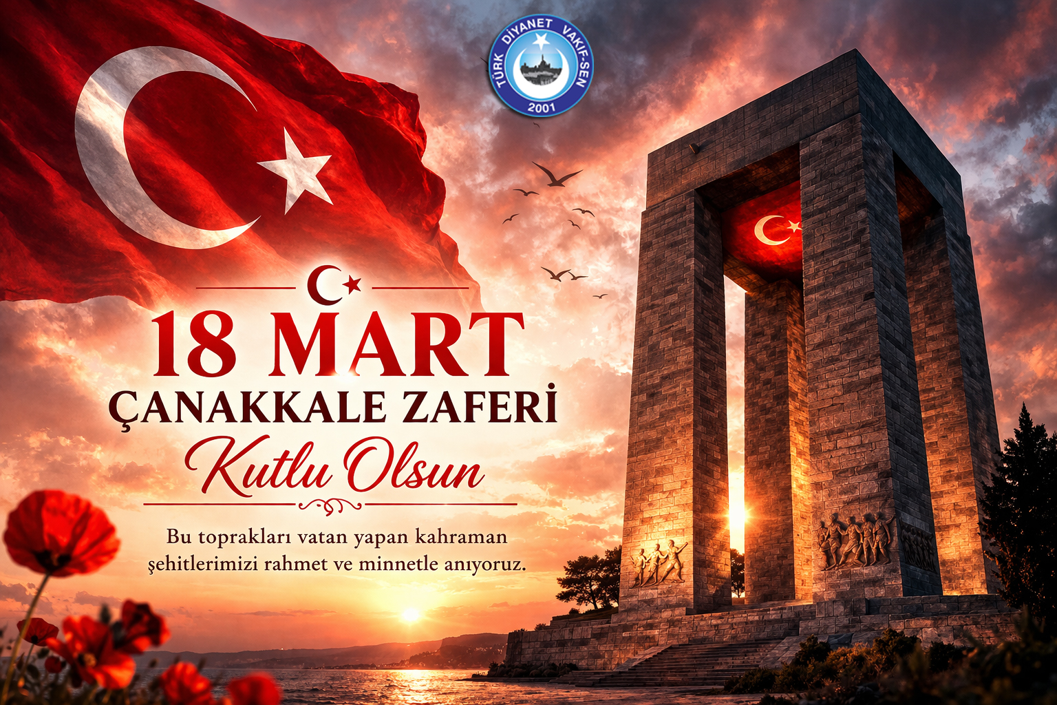 FİTNEYE KARŞI EN GÜÇLÜ KALKAN ÇANAKKALE RUHUDUR!