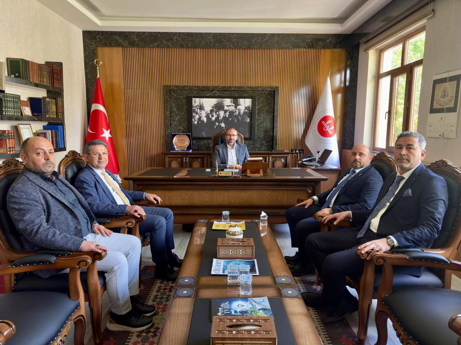 DİYARBAKIR İL MÜFTÜSÜ CELAL BÜYÜK ZİYARET EDİLDİ.
