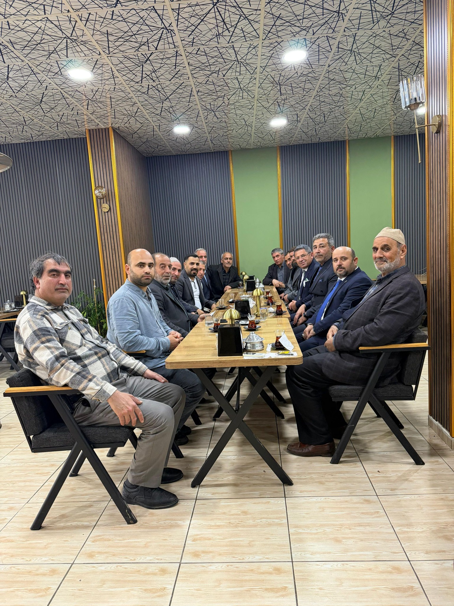ÇERMİK'TE KIYMETLİ ÜYELERİMİZLE BİR ARAYA GELDİK.