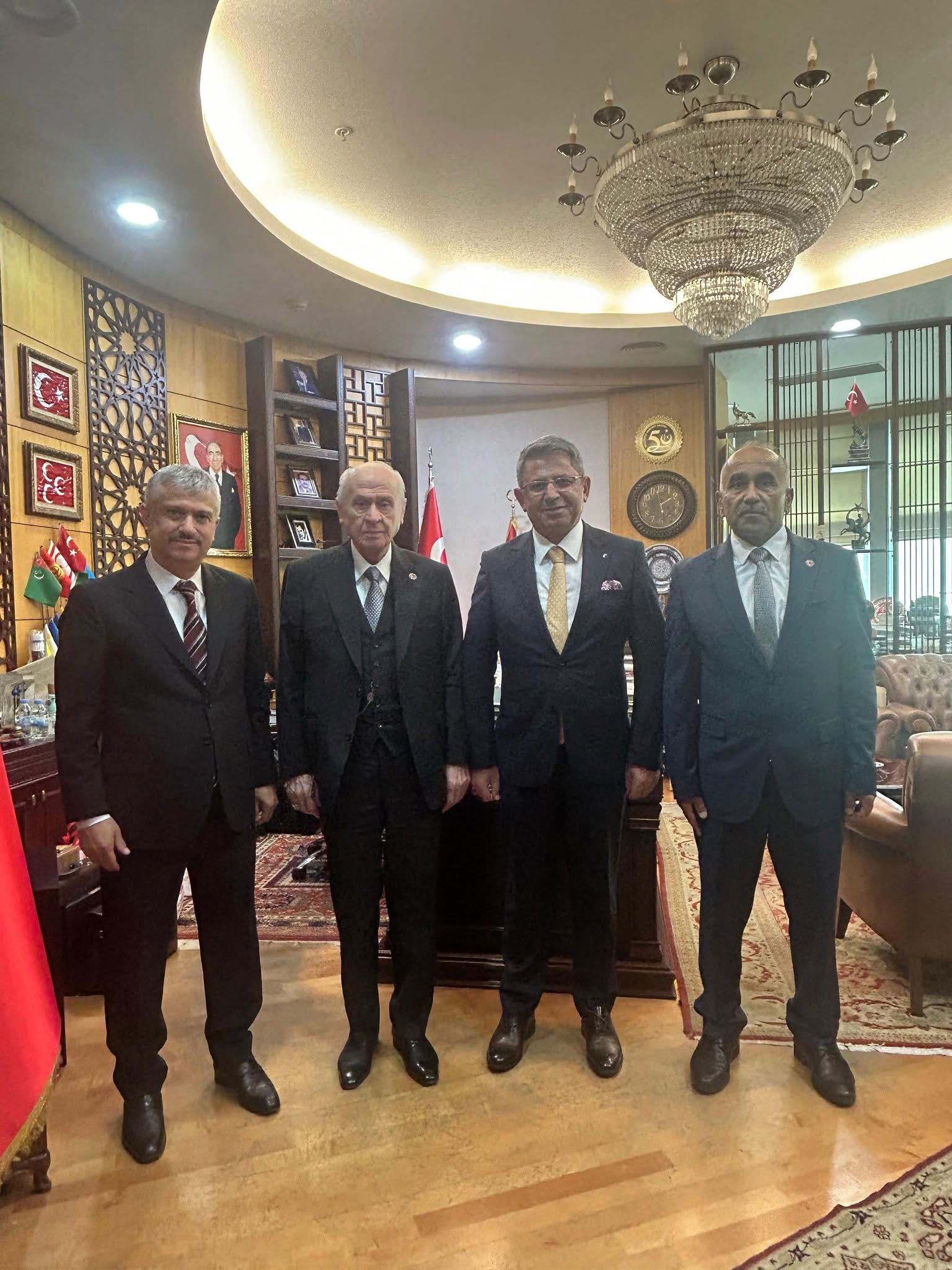 MİLLİYETÇİ HAREKET PARTİSİ GENEL BAŞKANI SN. DEVLET BAHÇELİ ZİYARET EDİLDİ.