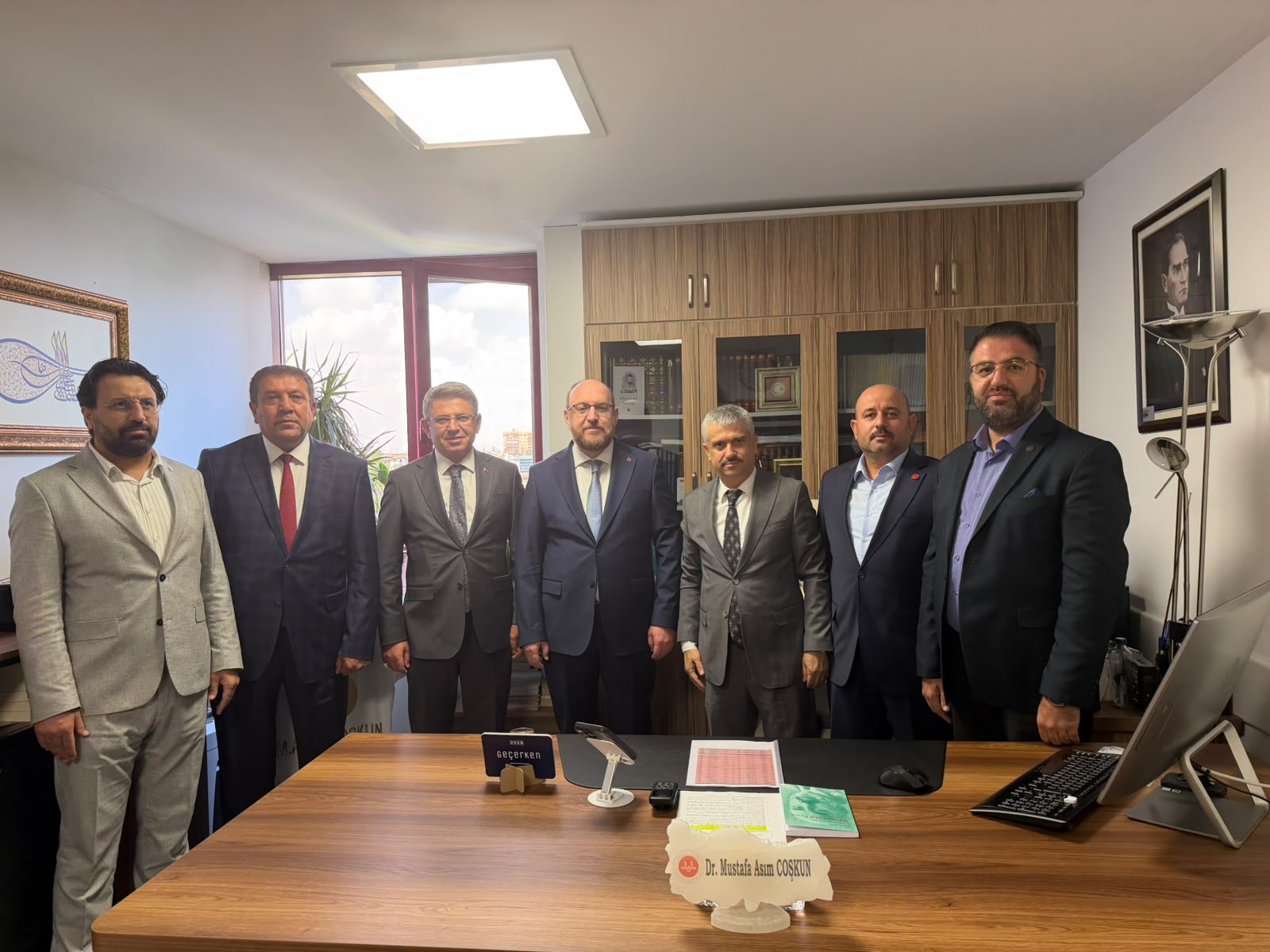 DİYANET İŞLERİ BAŞKANLIĞI İNSAN KAYNAKLARI GENEL MÜDÜRLÜĞÜ ATAMA 2 DAİRE BAŞKANI SAYIN DR. MUSTAFA ASIM COŞKUN ZİYARET EDİLDİ.