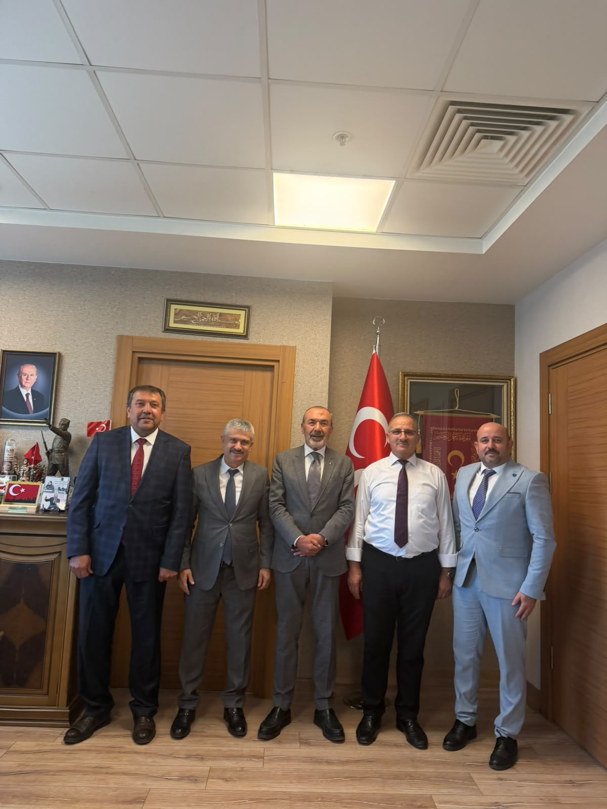 MİLLİYETÇİ HAREKET PARTİSİ GENEL BAŞKAN YARDIMCIMIZ VE ANKARA MİLLETVEKİLİMİZ SAYIN YAŞAR YILDIRIM ZİYARET EDİLDİ.
